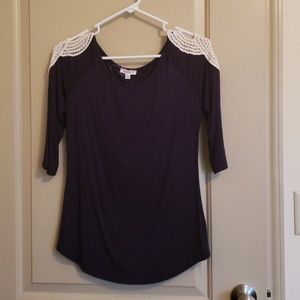 3/4 sleeve dress blouse